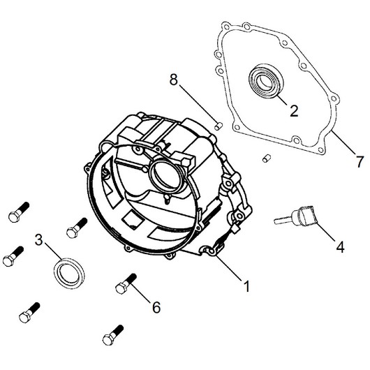 Крышка картера Champion GG3301C